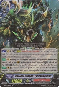 Image of Ancient Dragon, Tyrannoquake (BT17/015EN) [Blazing Perdition ver.E]