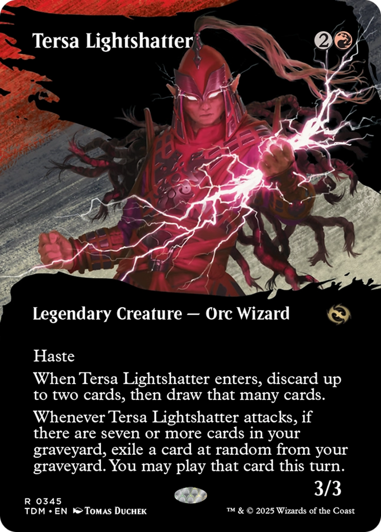 Image of Tersa Lightshatter (Borderless) [Tarkir: Dragonstorm]