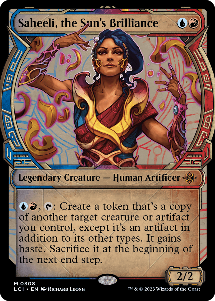 Image of Saheeli, the Sun's Brilliance (Showcase) [The Lost Caverns of Ixalan]