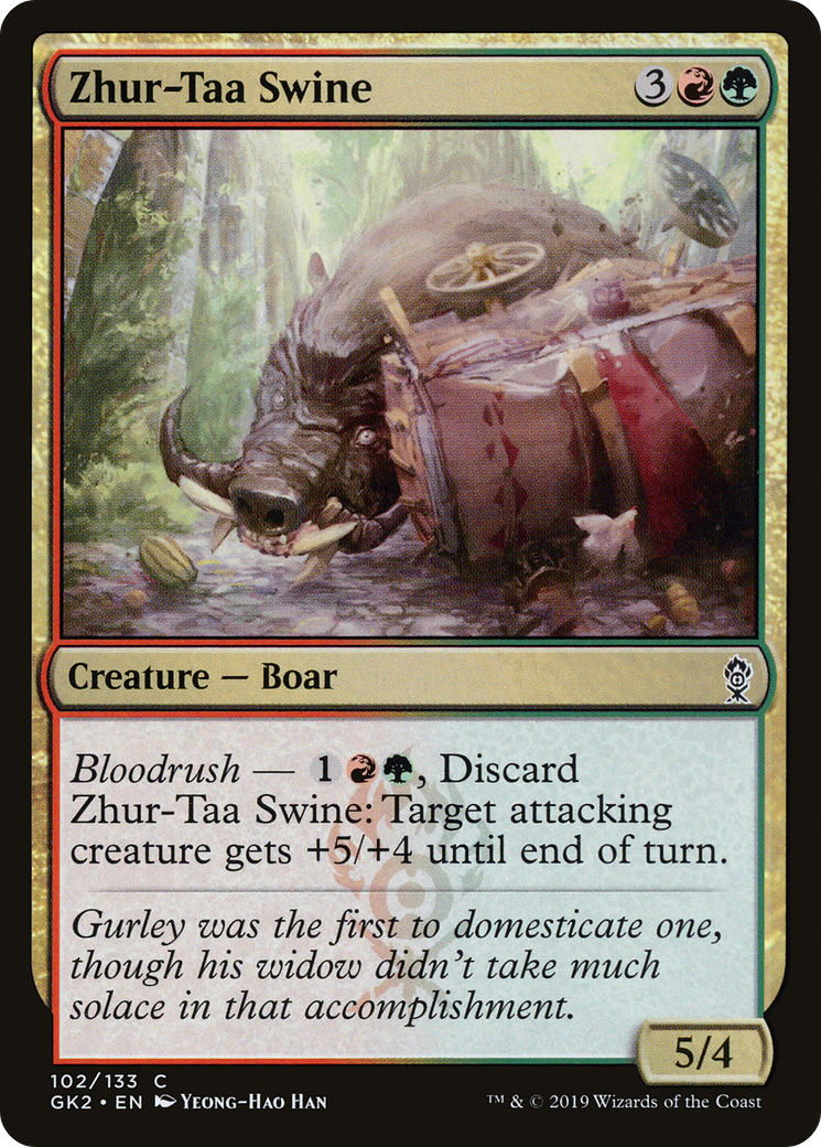 Image of Zhur-Taa Swine [Ravnica Allegiance Guild Kit]