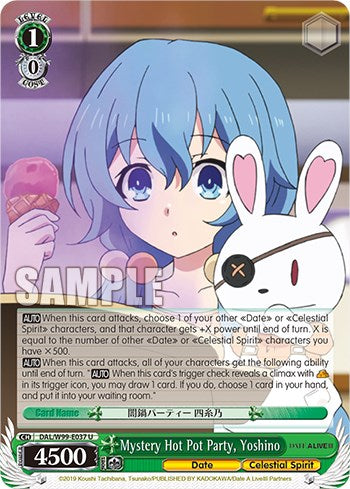 Image of Mystery Hot Pot Party, Yoshino [Date A Live Vol.2]