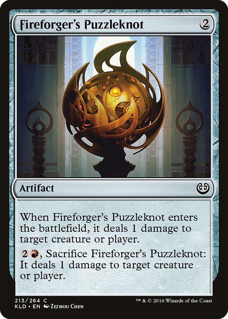 Image of Fireforger's Puzzleknot [Kaladesh]