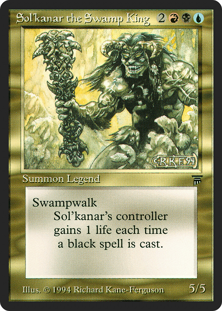 Image of Sol'kanar the Swamp King [Legends]