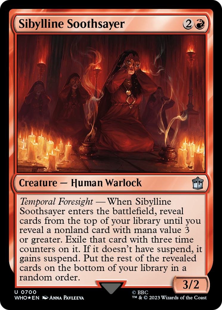 Image of Sibylline Soothsayer (Surge Foil) [Doctor Who]