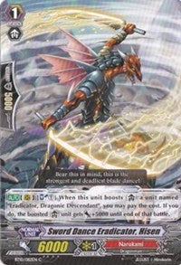 Image of Sword Dance Eradicator, Hisen (BT10/082EN) [Triumphant Return of the King of Knights]
