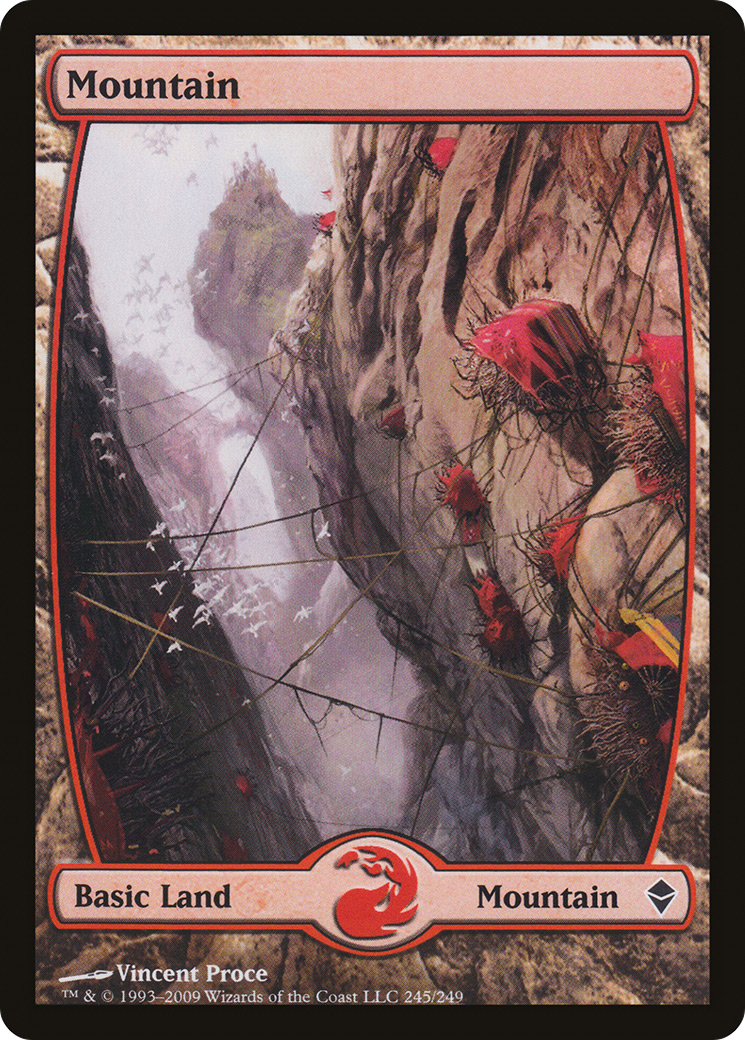 Image of Mountain (245) [Zendikar]