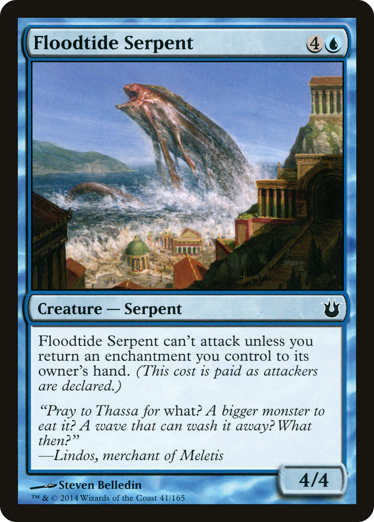 Image of Floodtide Serpent [Born of the Gods]