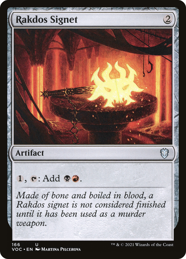 Image of Rakdos Signet [Innistrad: Crimson Vow Commander]
