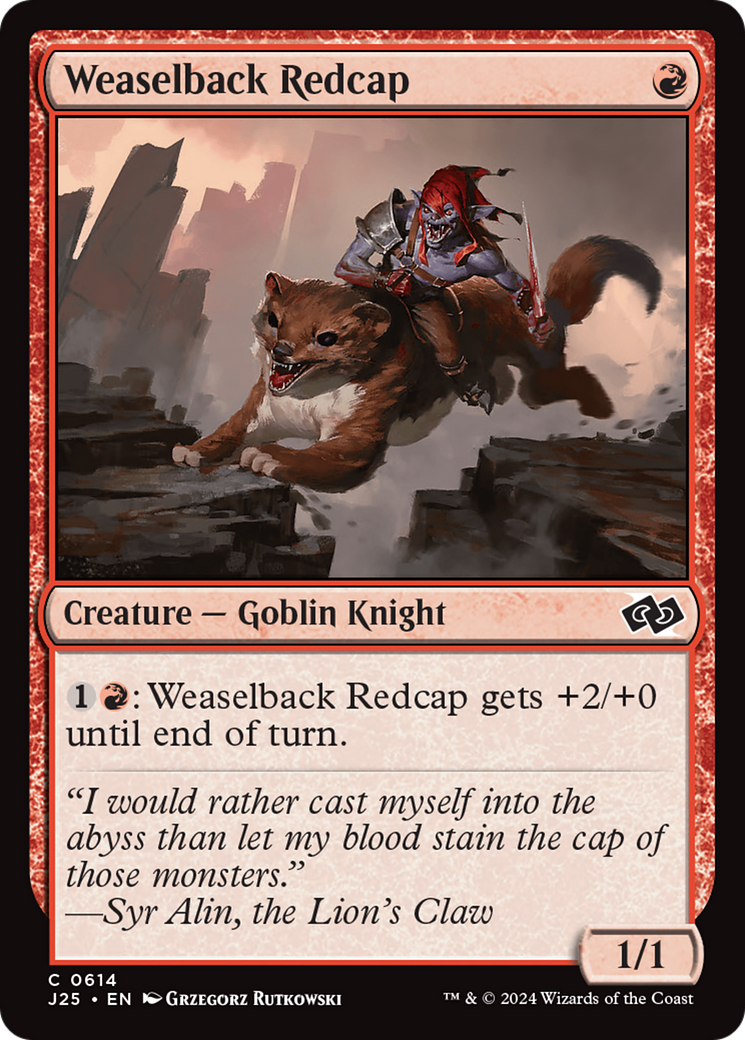 Image of Weaselback Redcap [Foundations Jumpstart]