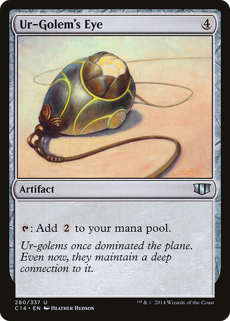 Image of Ur-Golem's Eye [Commander 2014]