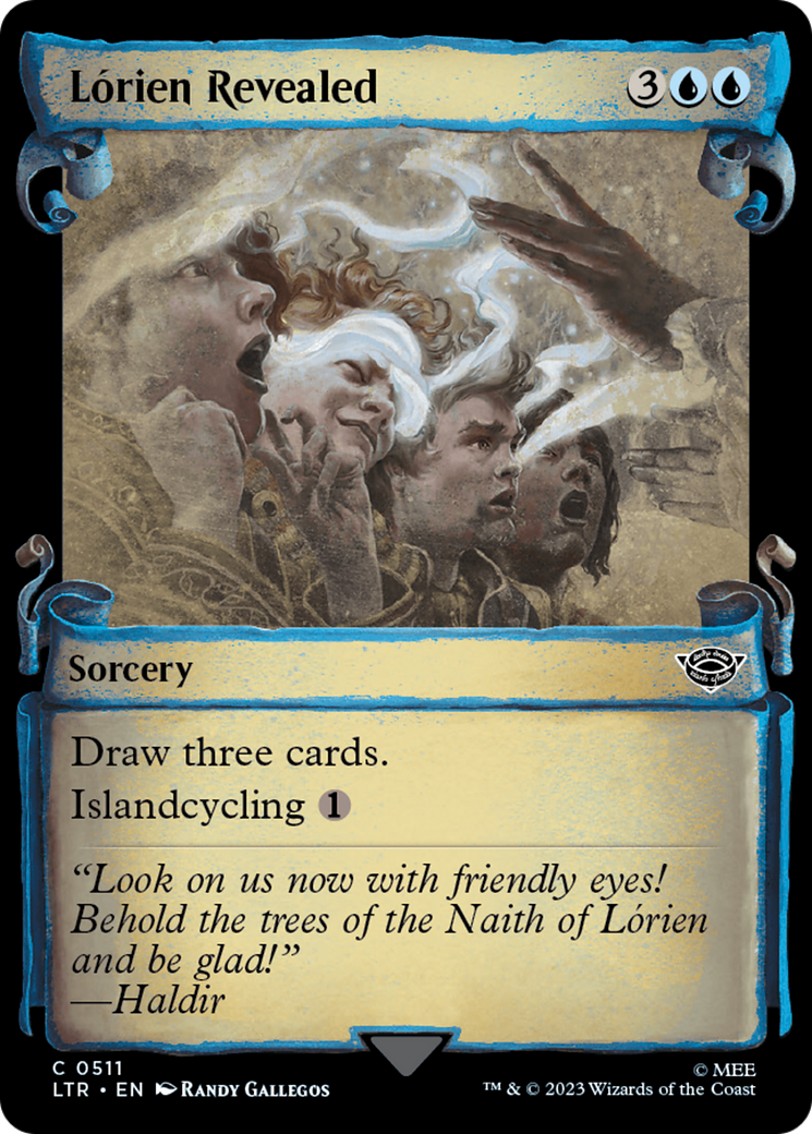 Image of Lorien Revealed [The Lord of the Rings: Tales of Middle-Earth Showcase Scrolls]