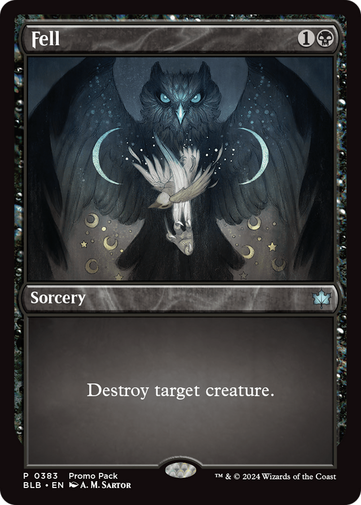 Image of Fell [Bloomburrow Promos]