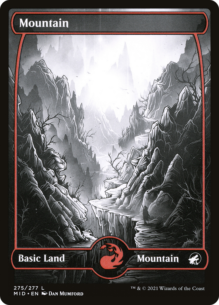 Image of Mountain (275) [Innistrad: Midnight Hunt]