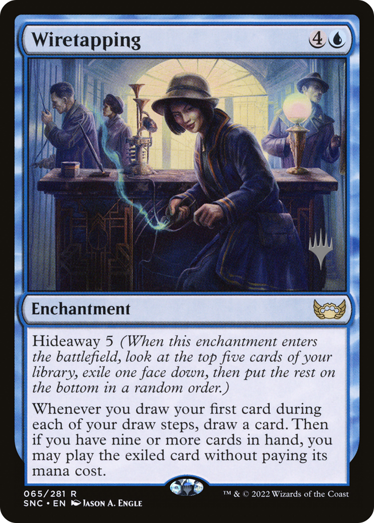 Image of Wiretapping (Promo Pack) [Streets of New Capenna Promos]