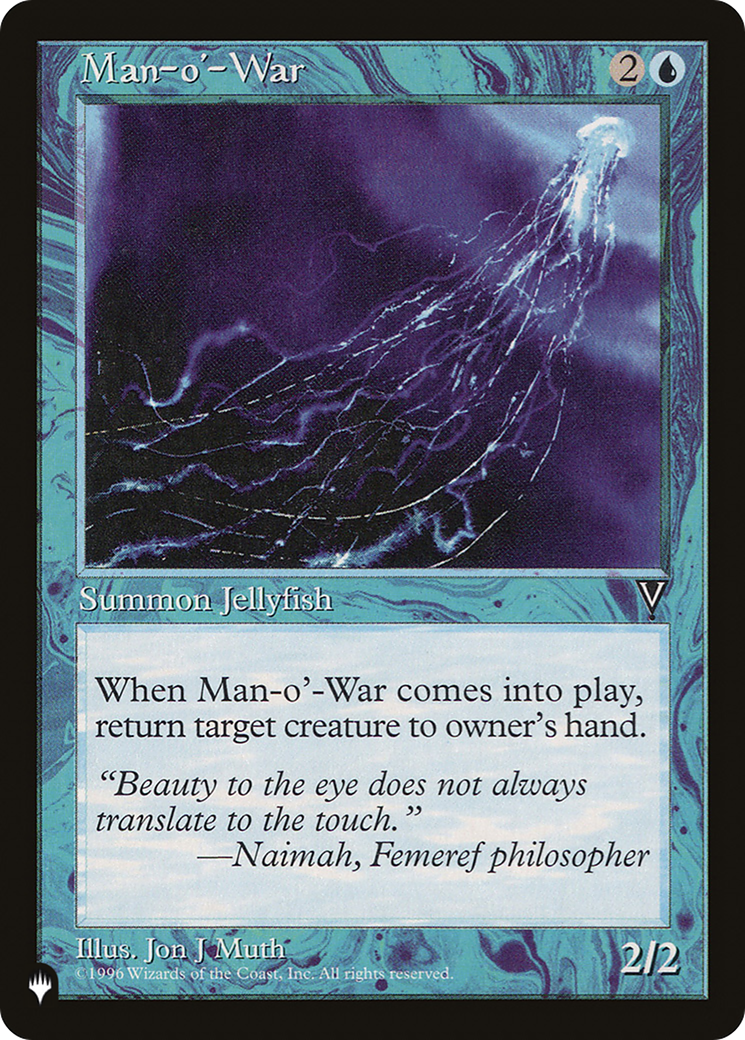 Image of Man-o'-War [The List]
