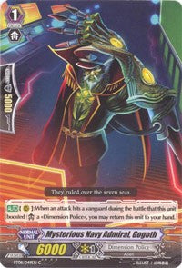 Image of Mysterious Navy Admiral, Gogoth (BT08/049EN) [Blue Storm Armada]