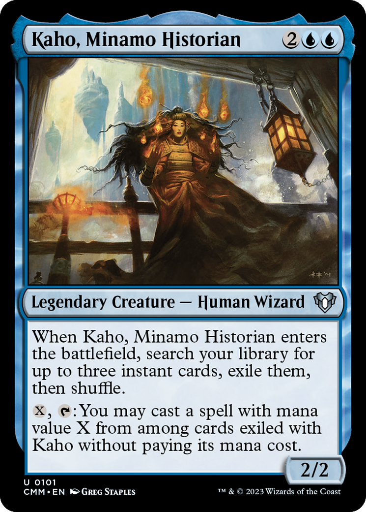 Image of Kaho, Minamo Historian [Commander Masters]