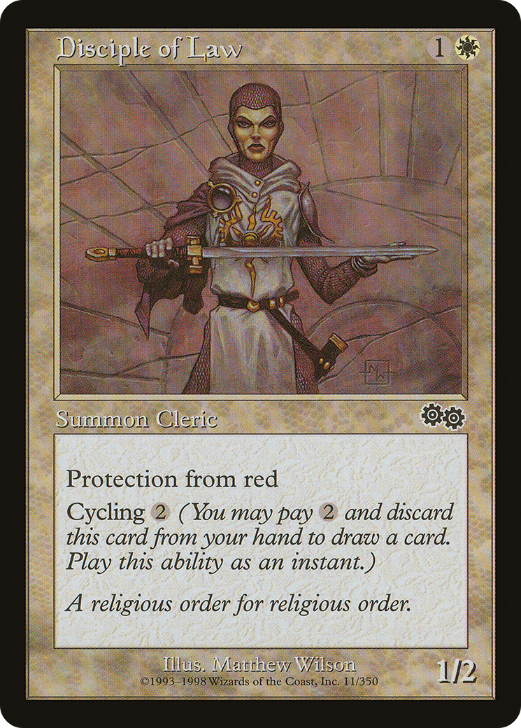 Image of Disciple of Law [Urza's Saga]