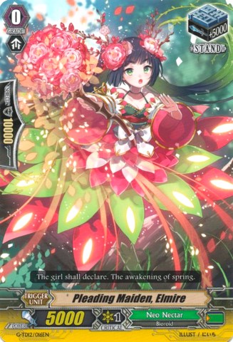 Image of Pleading Maiden, Elmire (G-TD12/016EN) [Flower Princess of Abundant Blooming]