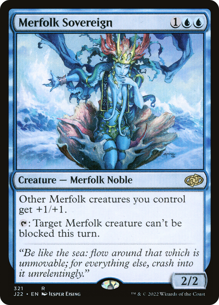 Image of Merfolk Sovereign [Jumpstart 2022]