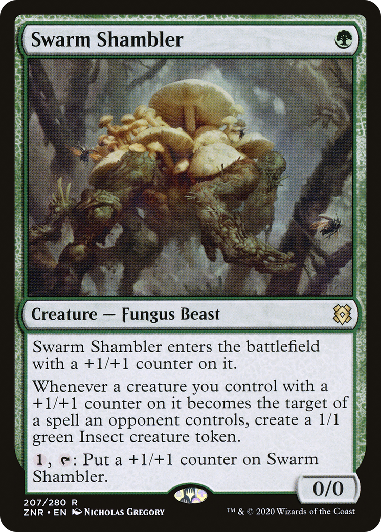 Image of Swarm Shambler [Zendikar Rising]