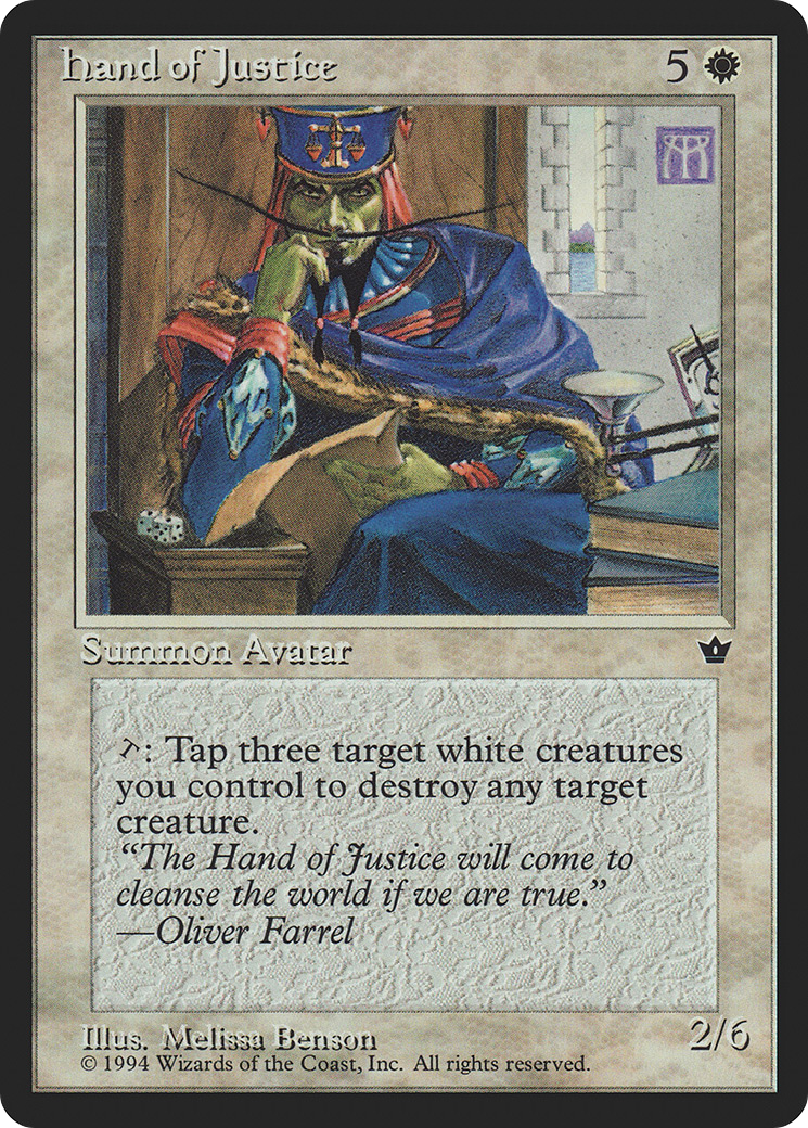 Image of Hand of Justice [Fallen Empires]