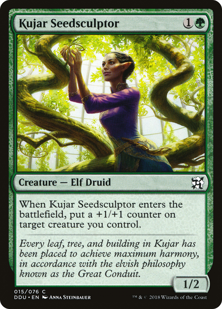 Image of Kujar Seedsculptor [Duel Decks: Elves vs. Inventors]