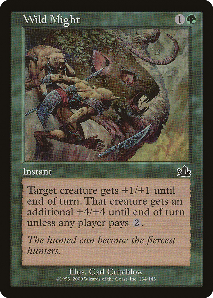Image of Wild Might [Prophecy]