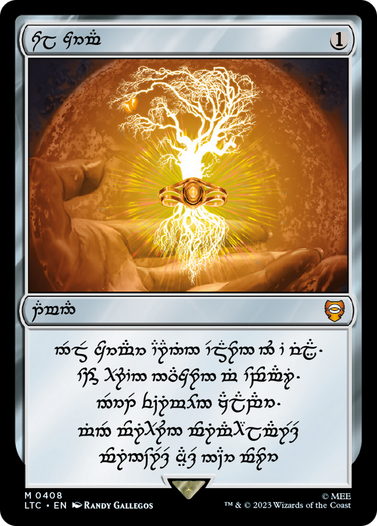 Image of Sol Ring (408) (Elven) [The Lord of the Rings: Tales of Middle-Earth Commander]