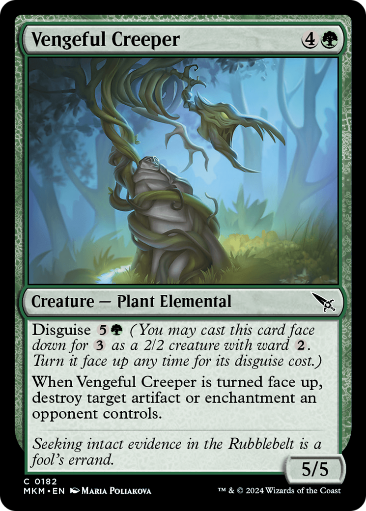 Image of Vengeful Creeper [Murders at Karlov Manor]