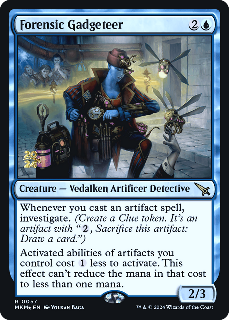 Image of Forensic Gadgeteer [Murders at Karlov Manor Prerelease Promos]