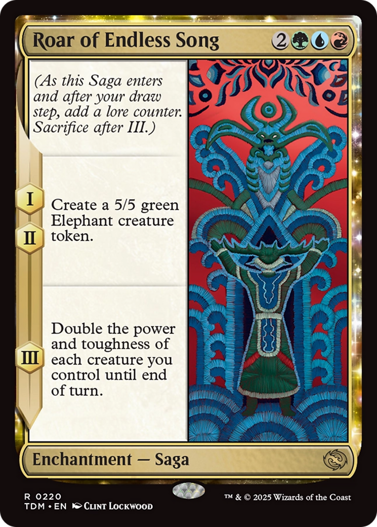 Image of Roar of Endless Song [Tarkir: Dragonstorm]