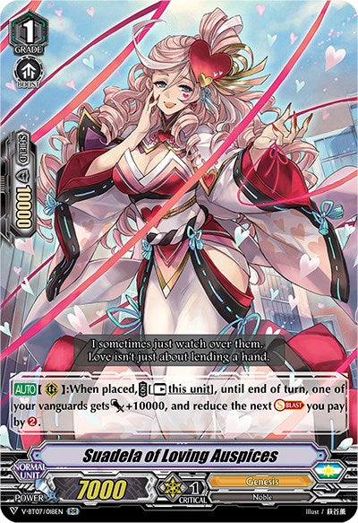 Image of Suadela of Loving Auspices (V-BT07/018EN) [Infinideity Cradle]