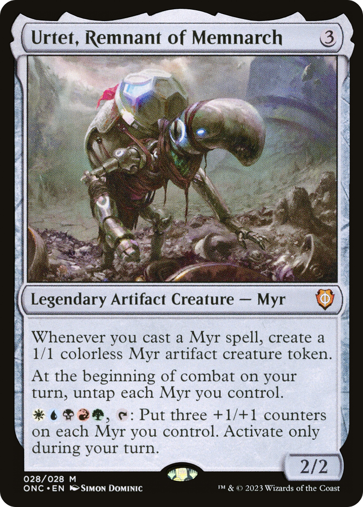 Image of Urtet, Remnant of Memnarch [Phyrexia: All Will Be One Commander]
