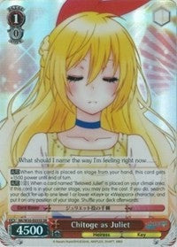 Image of Chitoge as Juliet (NK/W30-E055S SR) [NISEKOI -False Love-]