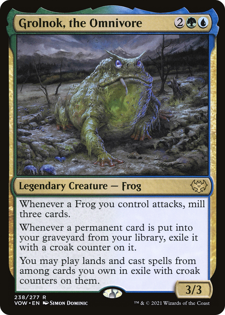 Image of Grolnok, the Omnivore [Innistrad: Crimson Vow]