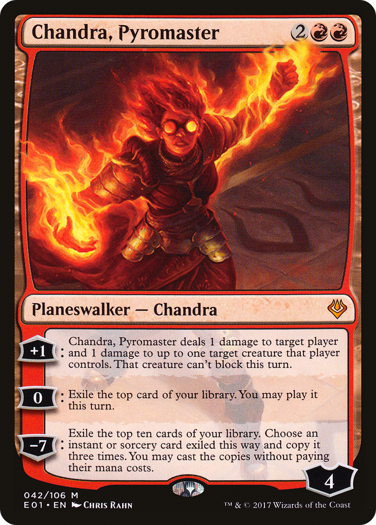 Image of Chandra, Pyromaster [Archenemy: Nicol Bolas]