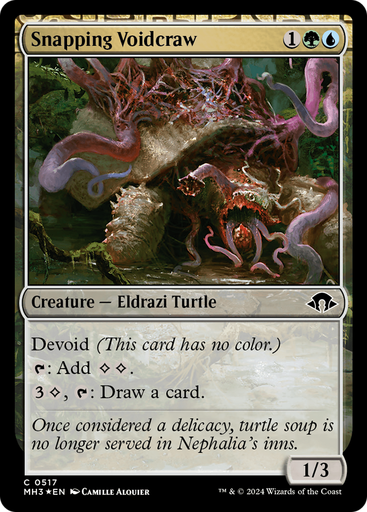 Image of Snapping Voidcraw (Ripple Foil) [Modern Horizons 3]