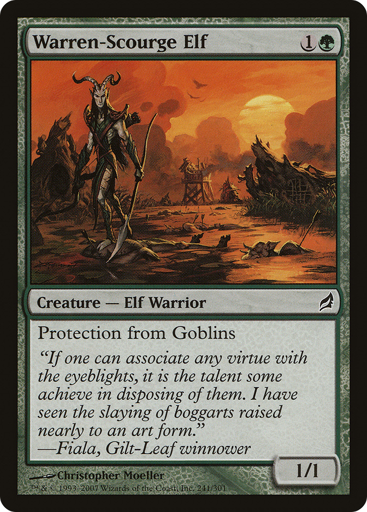 Image of Warren-Scourge Elf [Lorwyn]