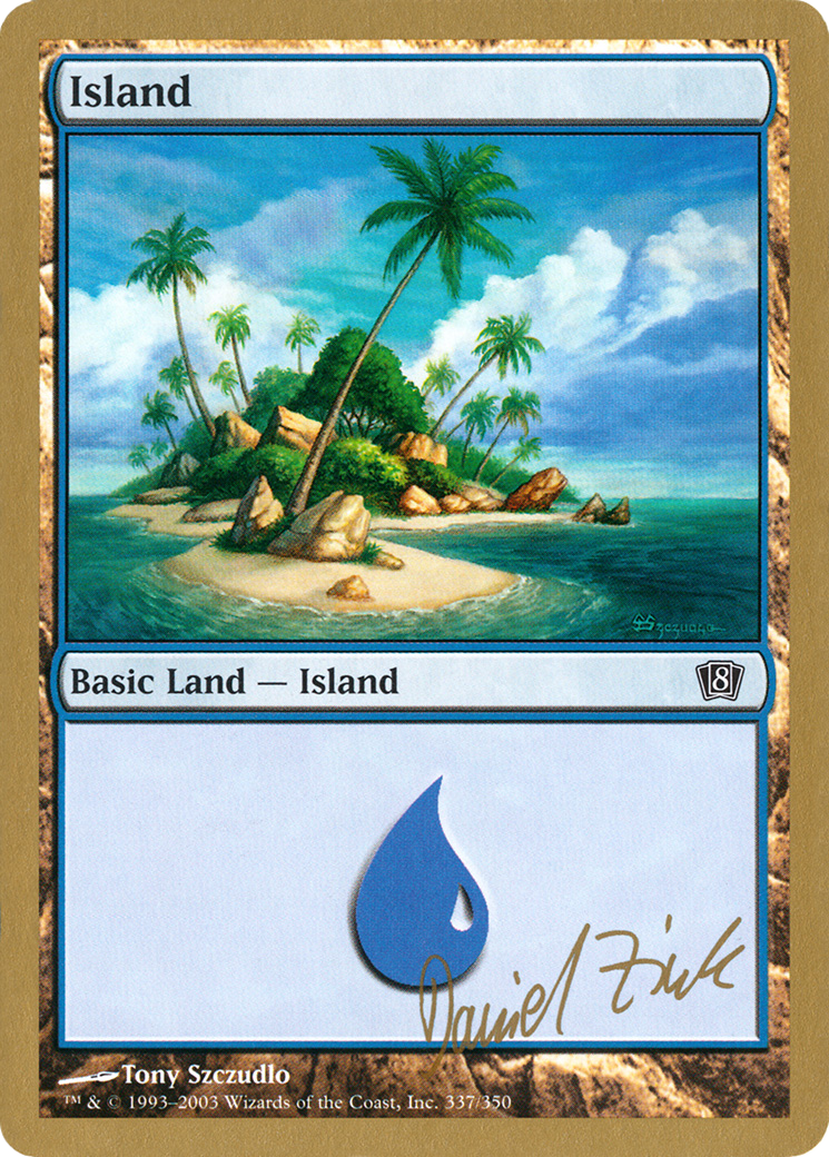 Image of Island (dz337) (Daniel Zink) [World Championship Decks 2003]