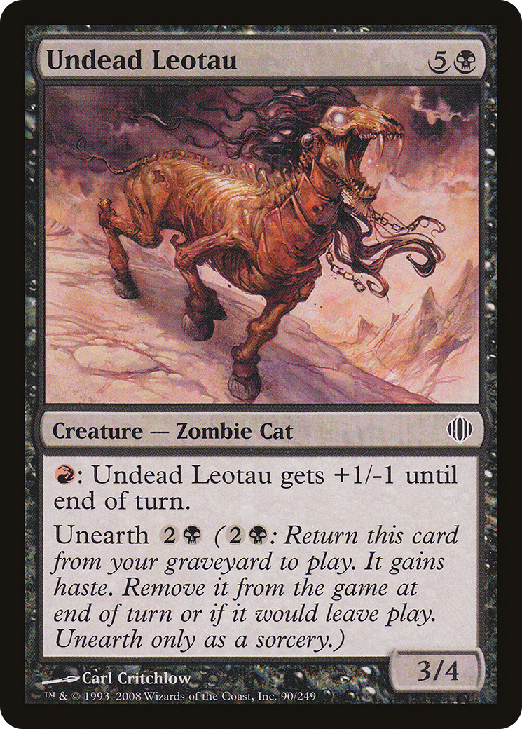 Image of Undead Leotau [Shards of Alara]