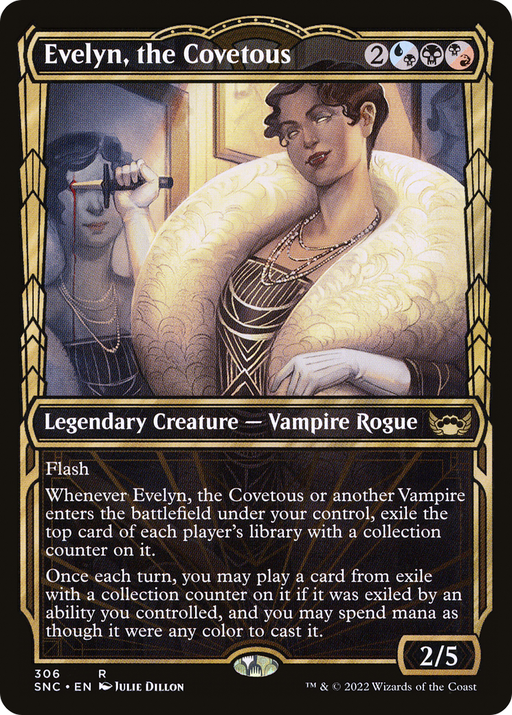 Image of Evelyn, the Covetous (Showcase Golden Age) [Streets of New Capenna]