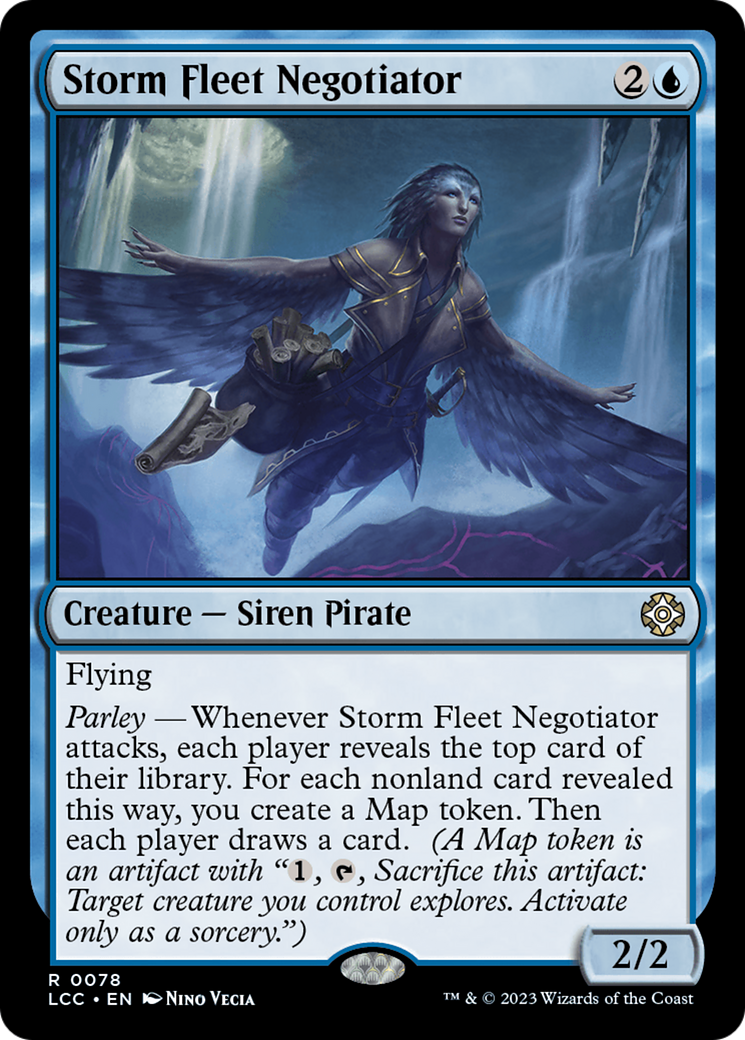 Image of Storm Fleet Negotiator [The Lost Caverns of Ixalan Commander]