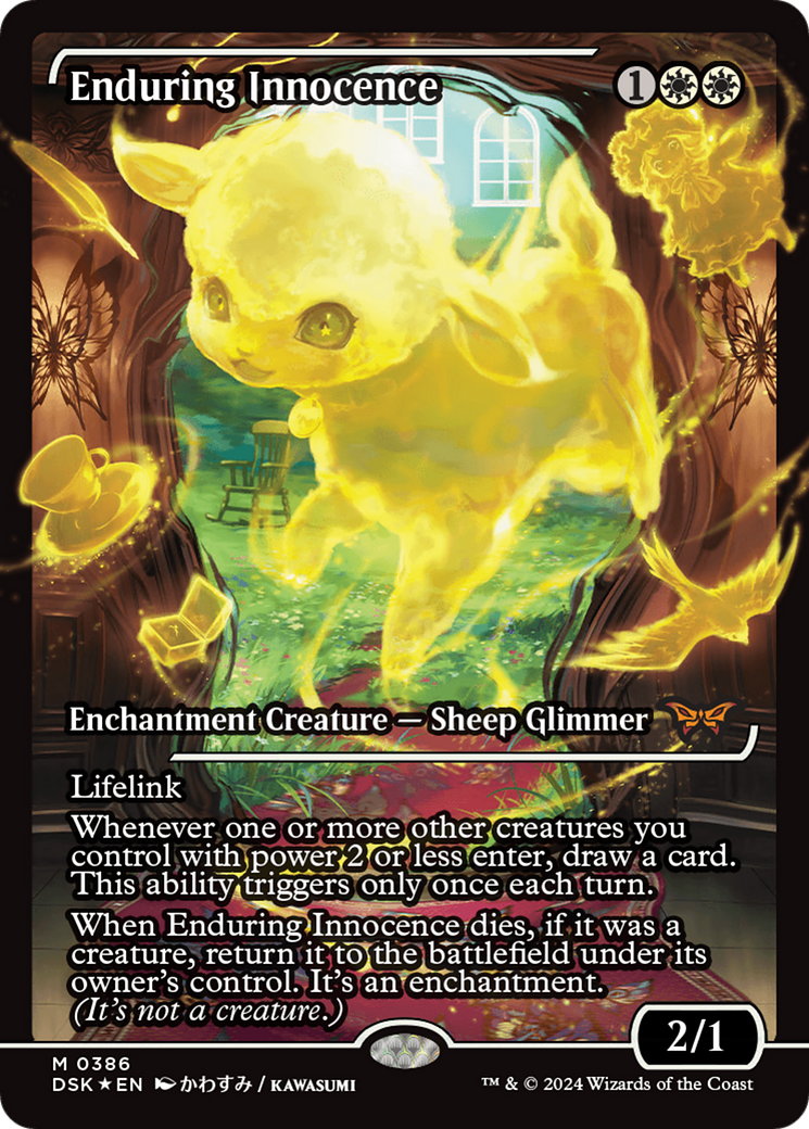 Image of Enduring Innocence (Japan Showcase) [Duskmourn: House of Horror]