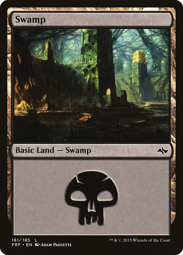 Image of Swamp (181) [Fate Reforged]