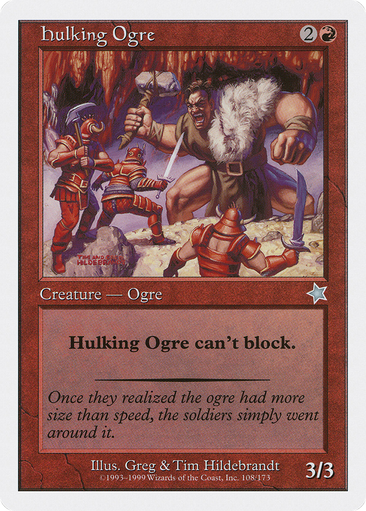 Image of Hulking Ogre [Starter 1999]