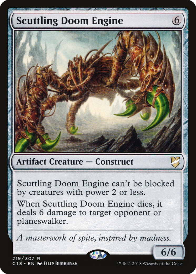Image of Scuttling Doom Engine [Commander 2018]