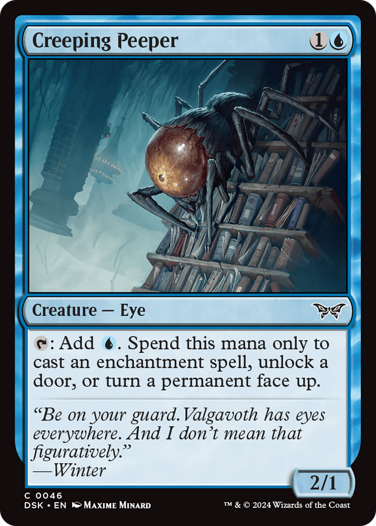 Image of Creeping Peeper [Duskmourn: House of Horror]