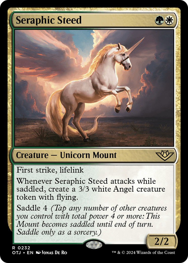 Image of Seraphic Steed [Outlaws of Thunder Junction]