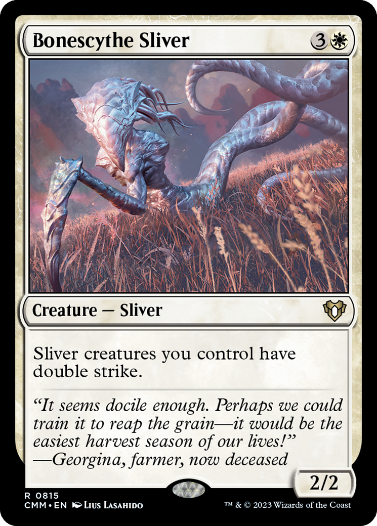 Image of Bonescythe Sliver [Commander Masters]